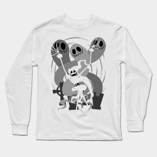 Haunted Holiday Long Sleeve T-Shirt